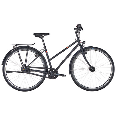 Bicicletta da Viaggio VSF FAHRRADMANUFAKTUR T-100 TRAPEZ Nexus 8V / Pattini Idraulici Magura HS11 Donna Nero 2019 0